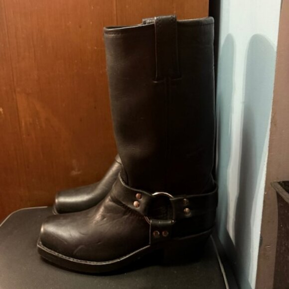 FRYE Harness 12R Square Toe Boot - Picture 5 of 16